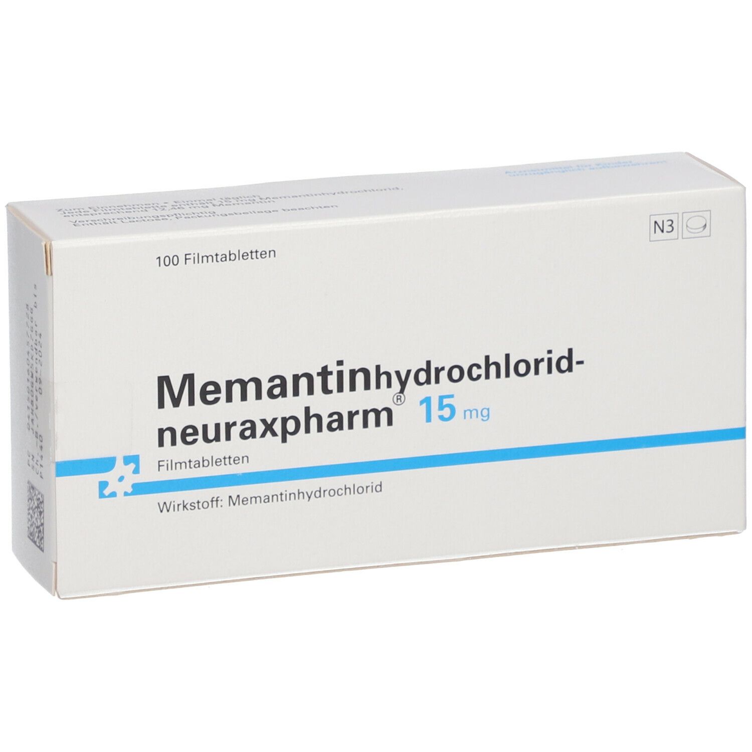Memantinhydrochlorid-Neuraxpharm 15 mg