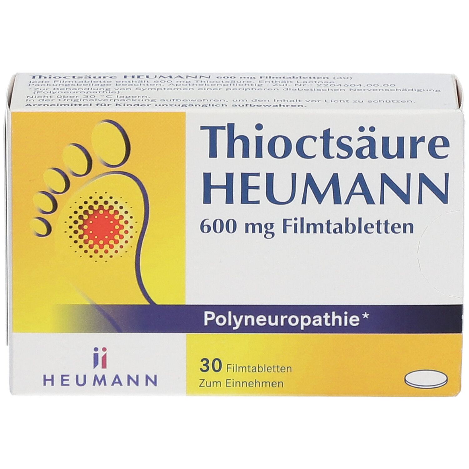 Thioctsäure Heumann 600 mg