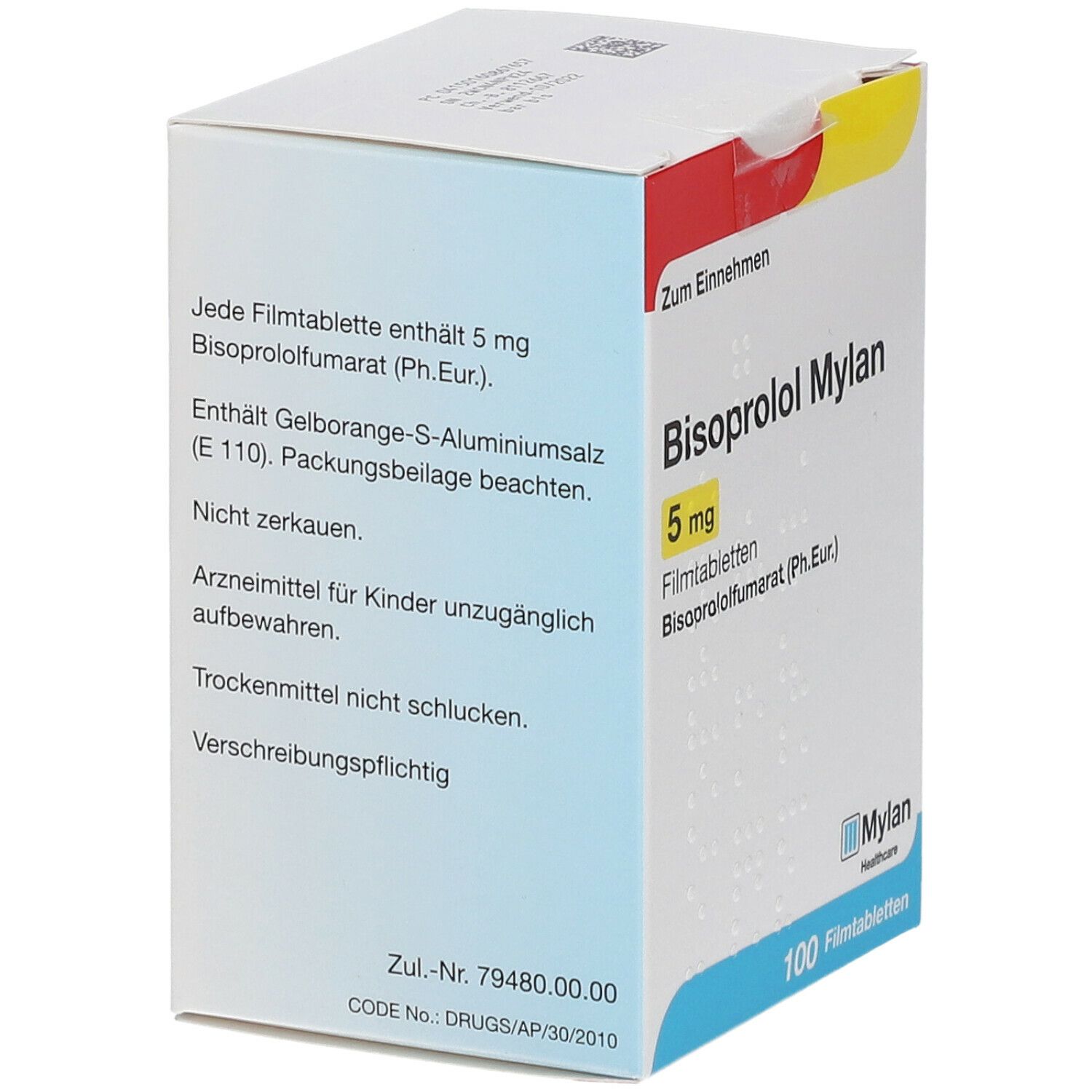 Bisoprolol AL 5 mg Filmtabletten 100 St