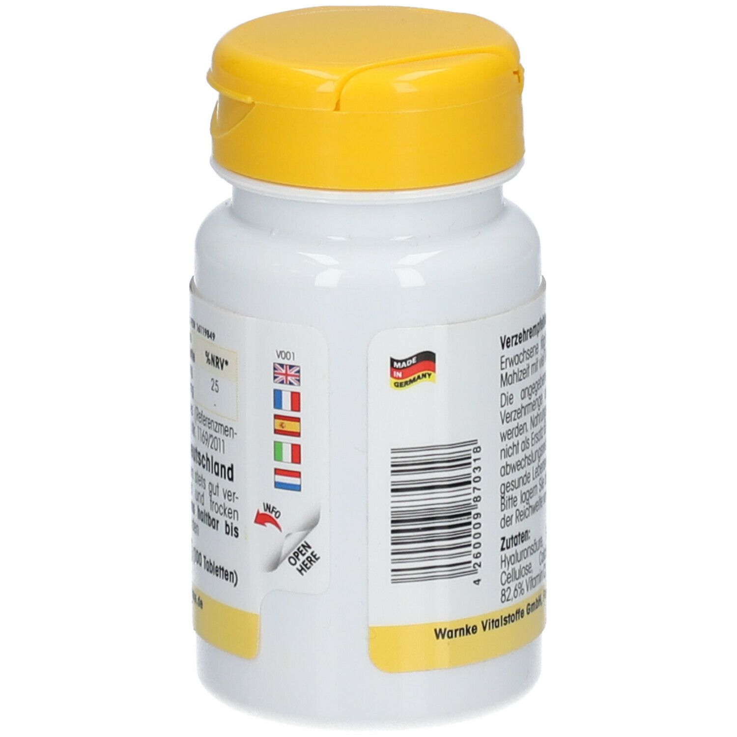 Acide hyaluronique 350 mg Gélules