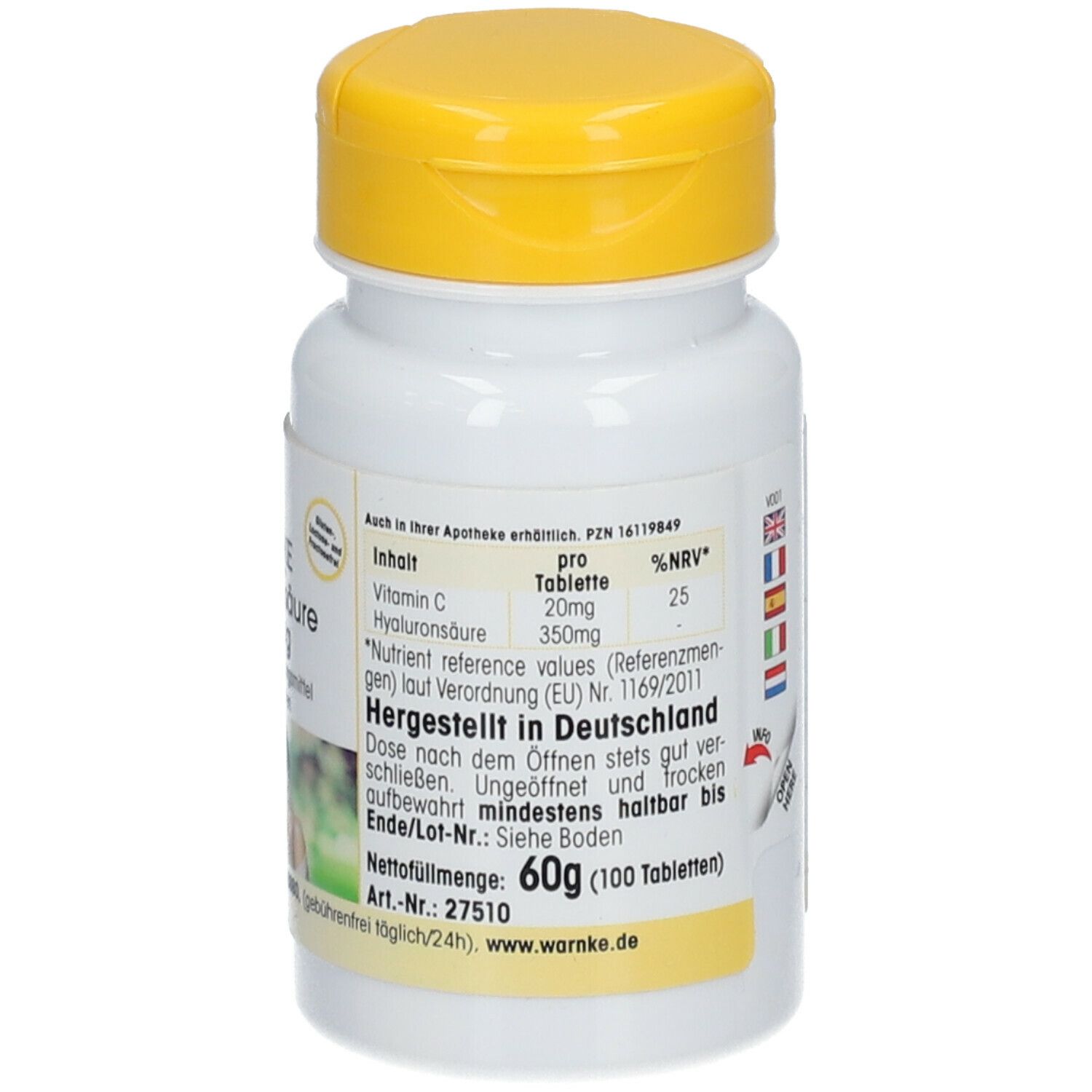 Hyaluronsäure 350 mg Kapseln
