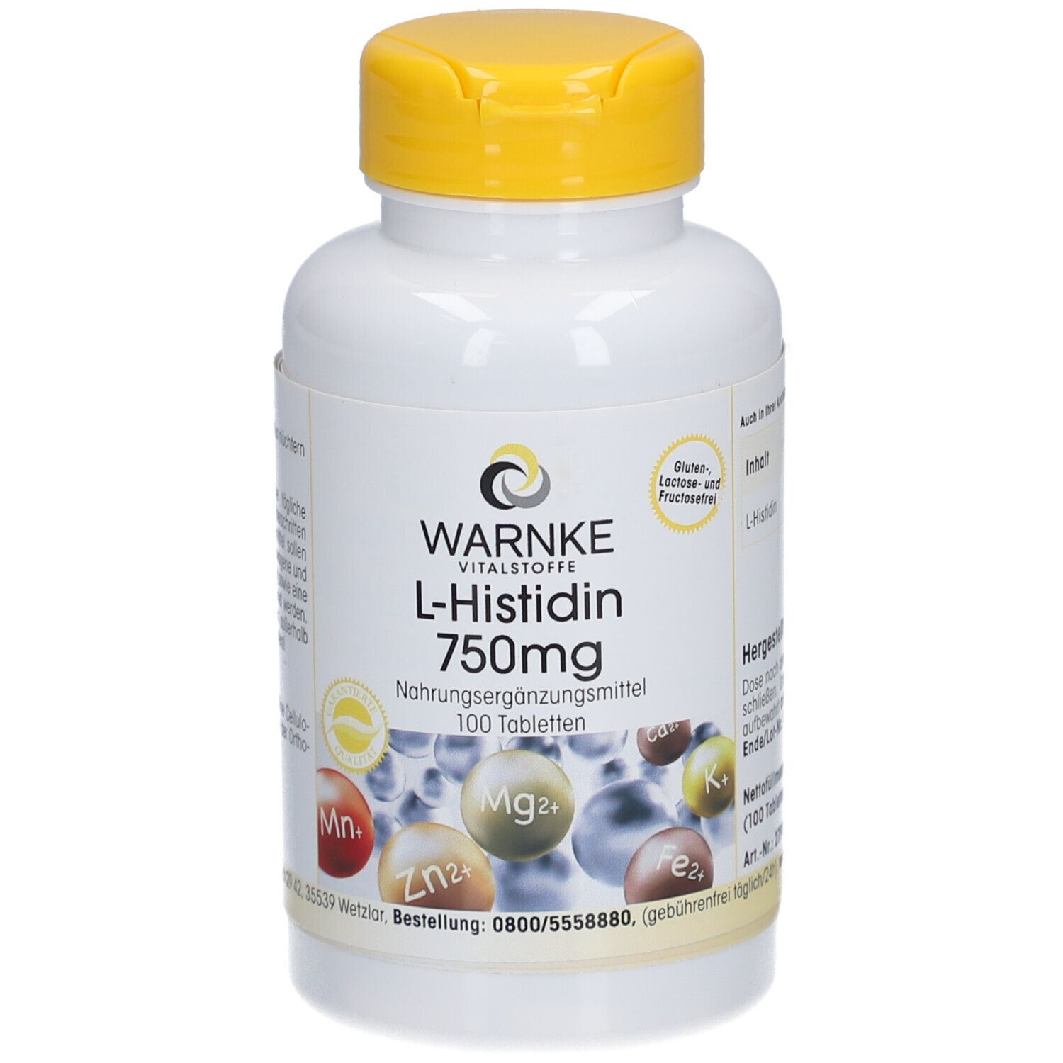 Warnke L-Histidin 750mg