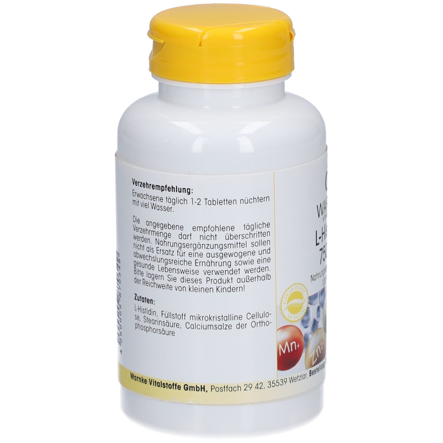 Warnke L-Histidin 750mg