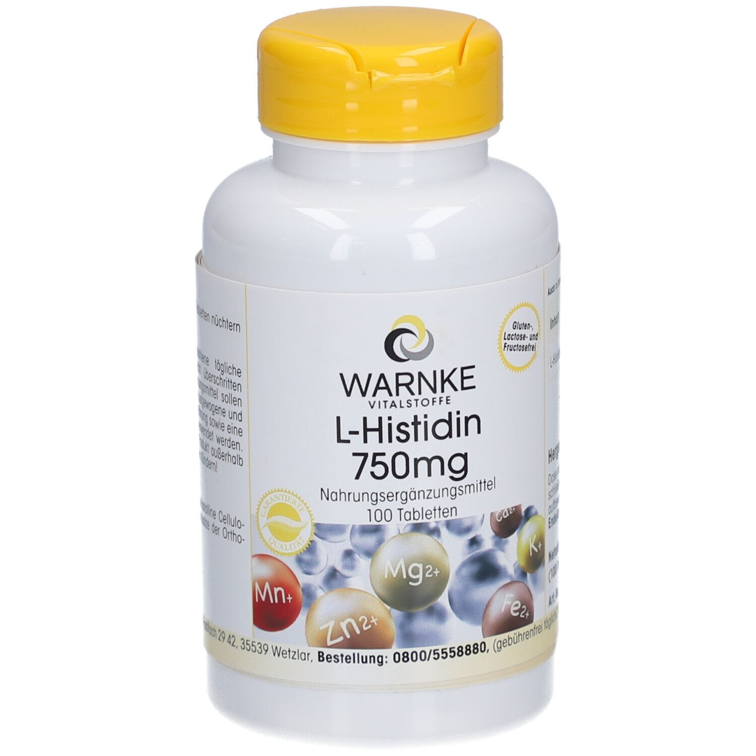 Warnke L-Histidin 750mg