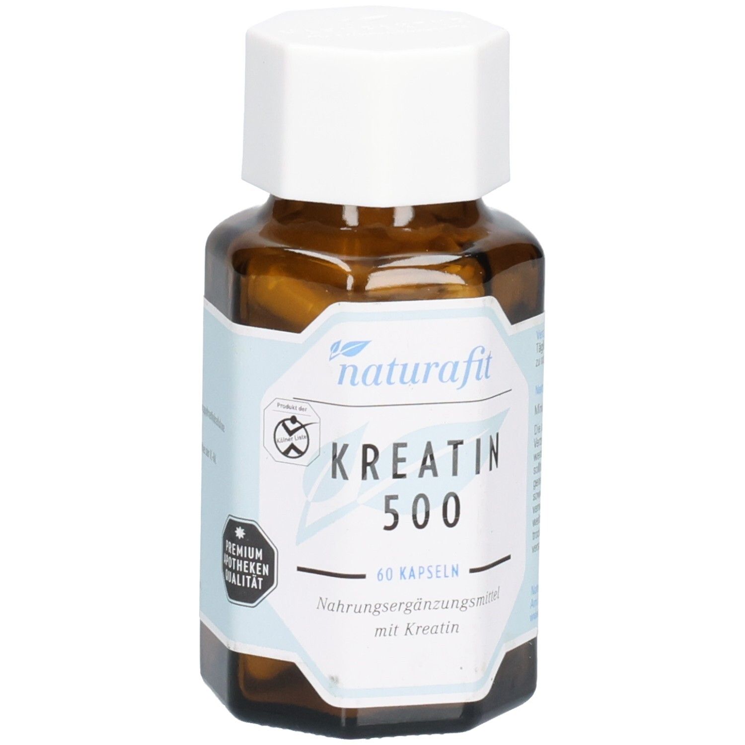 Naturafit Kreatin 500 Kapseln 60 St