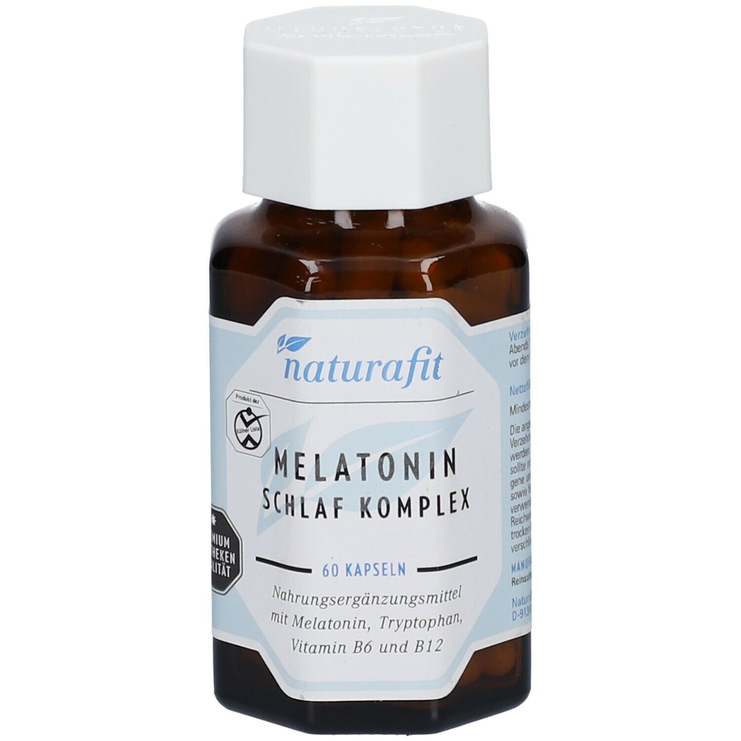 Naturafit Melatonin Schlaf Komplex Kapseln