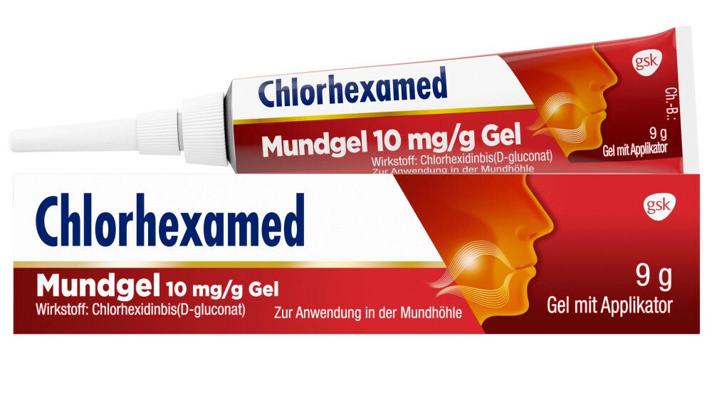 Chlorhexamed Mundgel 10mg/g Gel, 9g, mit Chlorhexidin