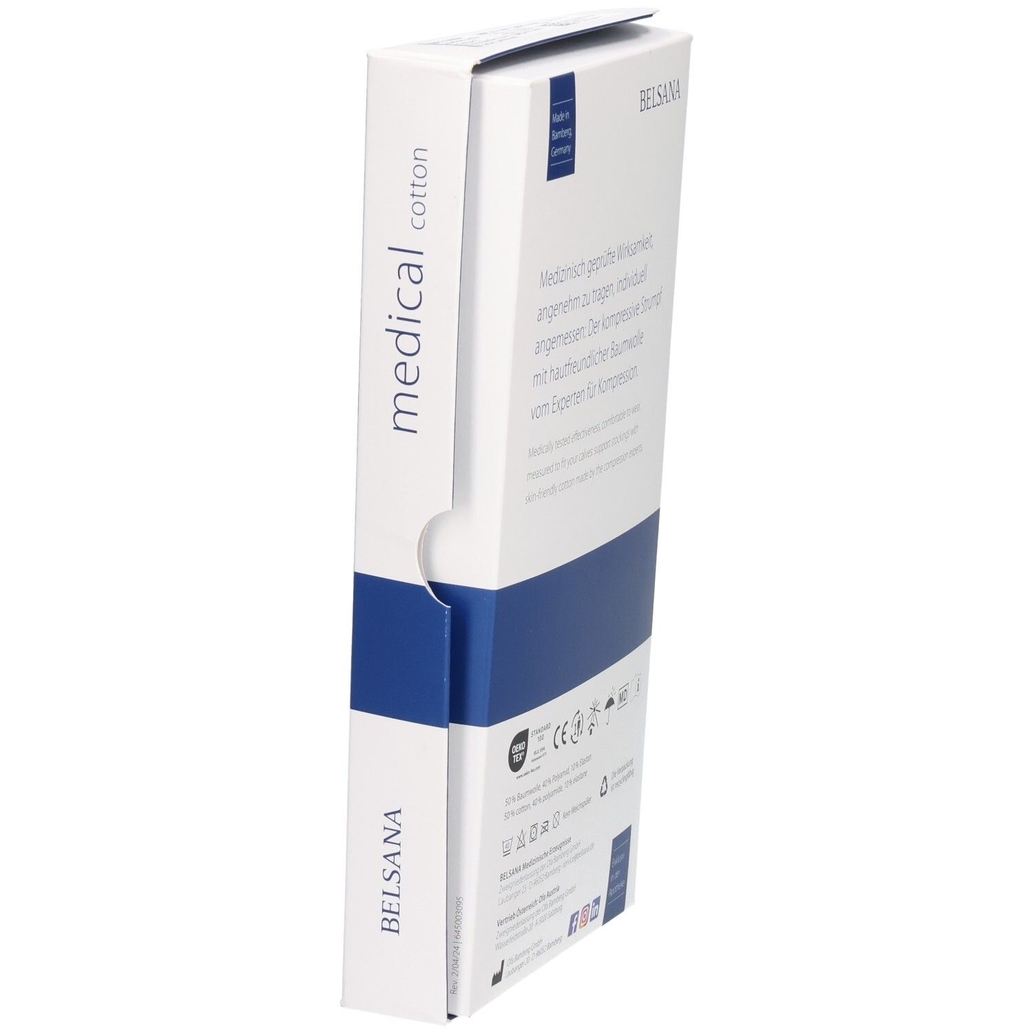 Belsana medical cotton AD Gr.S anthrazit Angebot