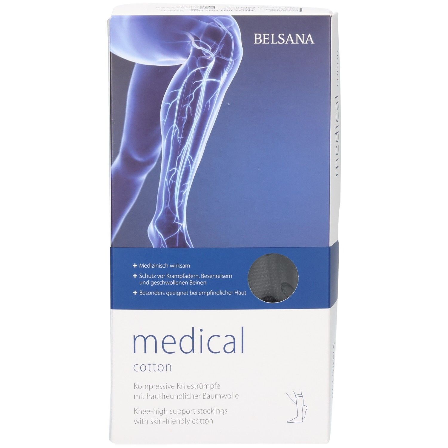 Belsana medical cotton AD Gr.S anthrazit Angebot