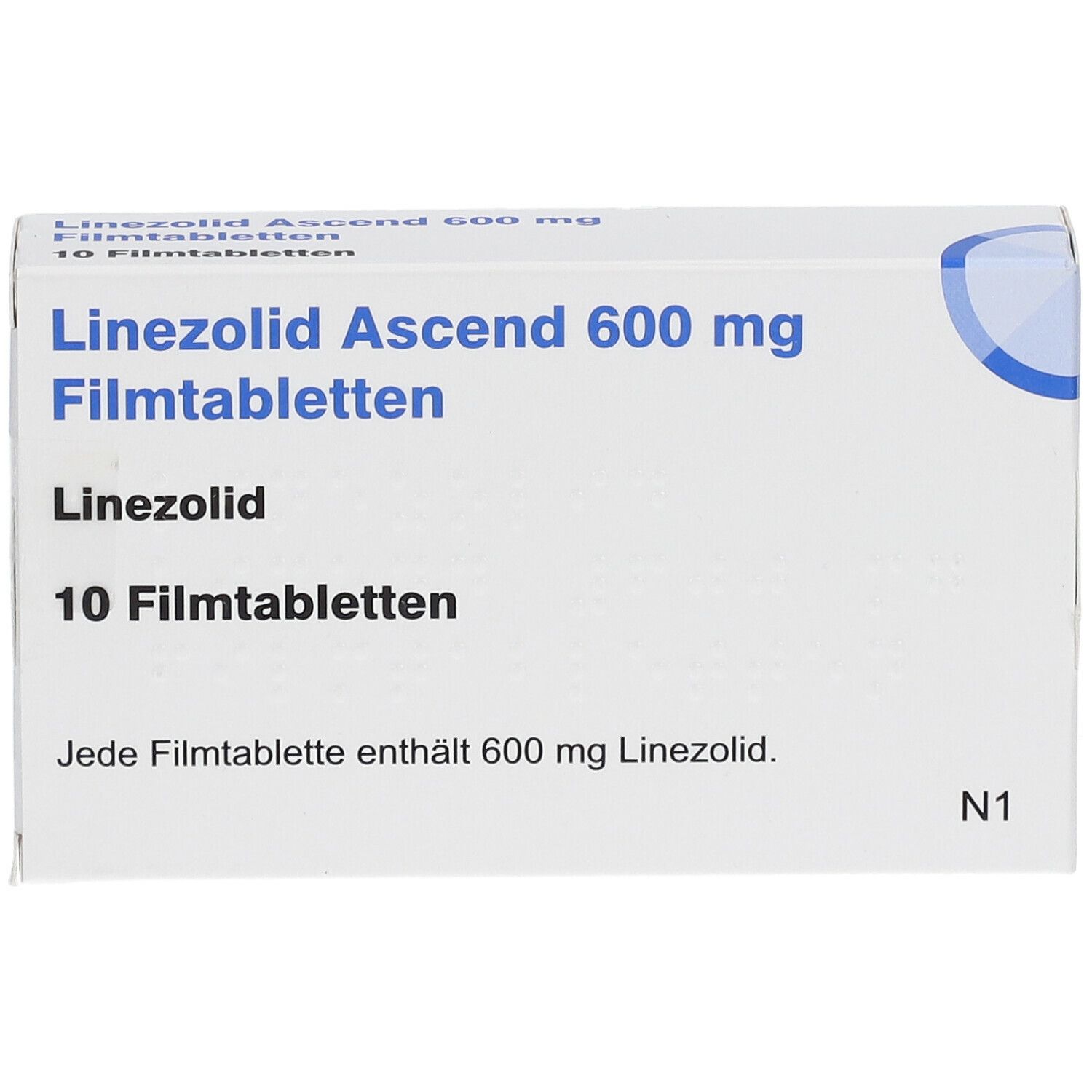 Linezolid Ascend 600 mg