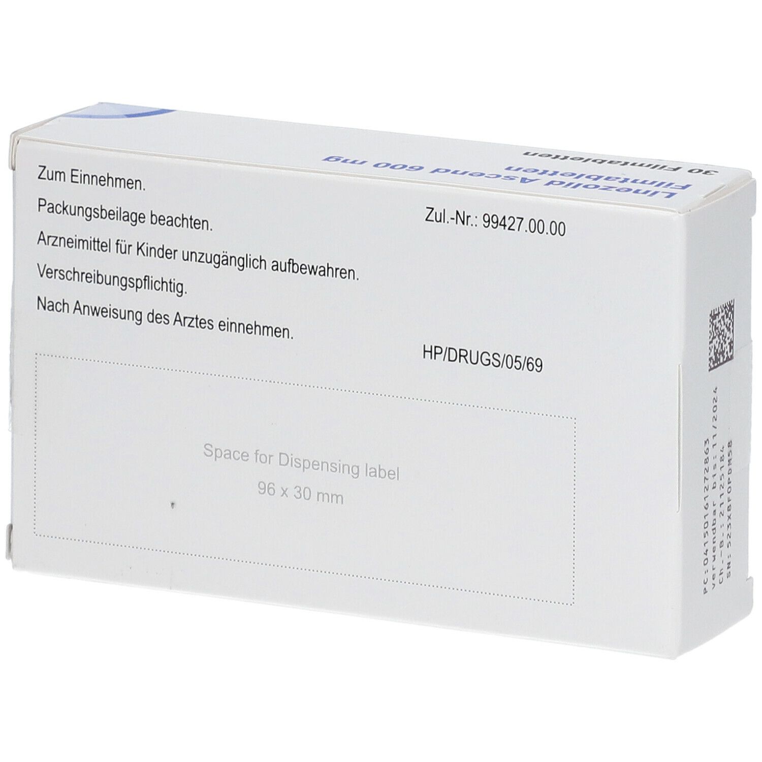 Linezolid Ascend 600 mg