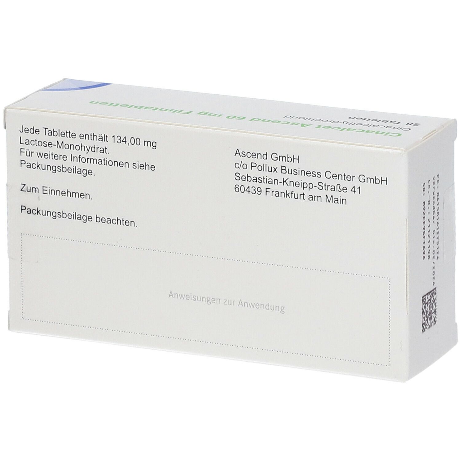 Cinacalcet Ascend 60 mg