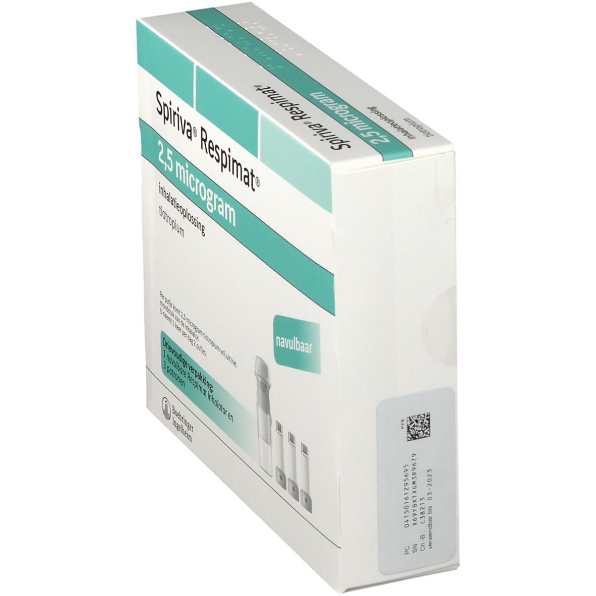 SPIRIVA Respimat 2,5 µg Lsg.z.Inh.wiederverwendbar