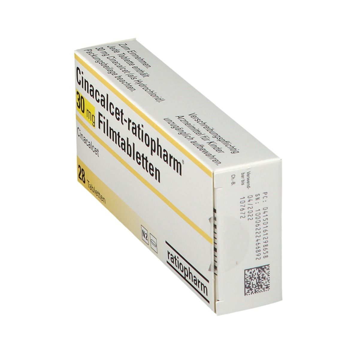 Cinacalcet-ratiopharm® 30 mg