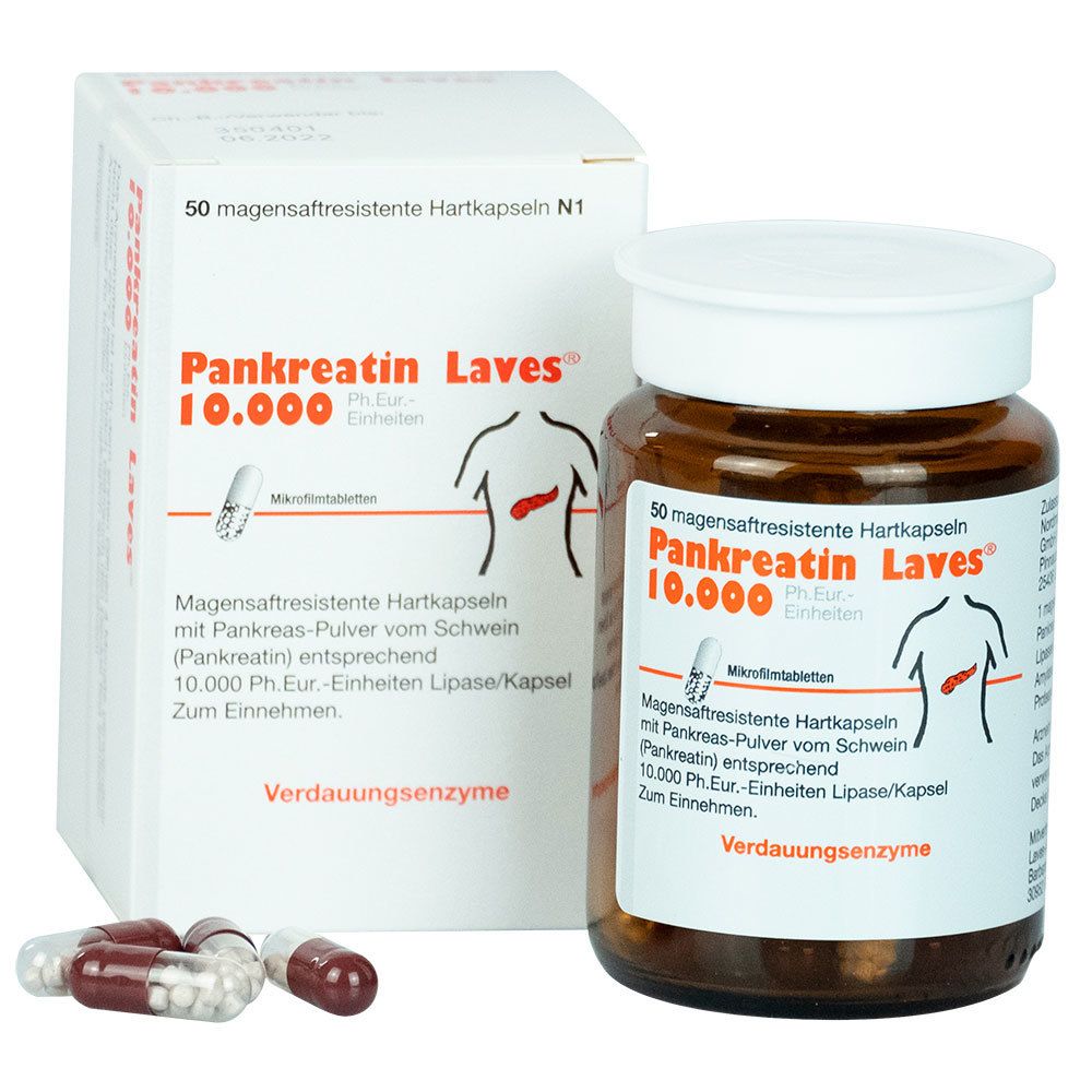 Pankreatin Laves® 10.000 Ph.Eur.-Eineheiten