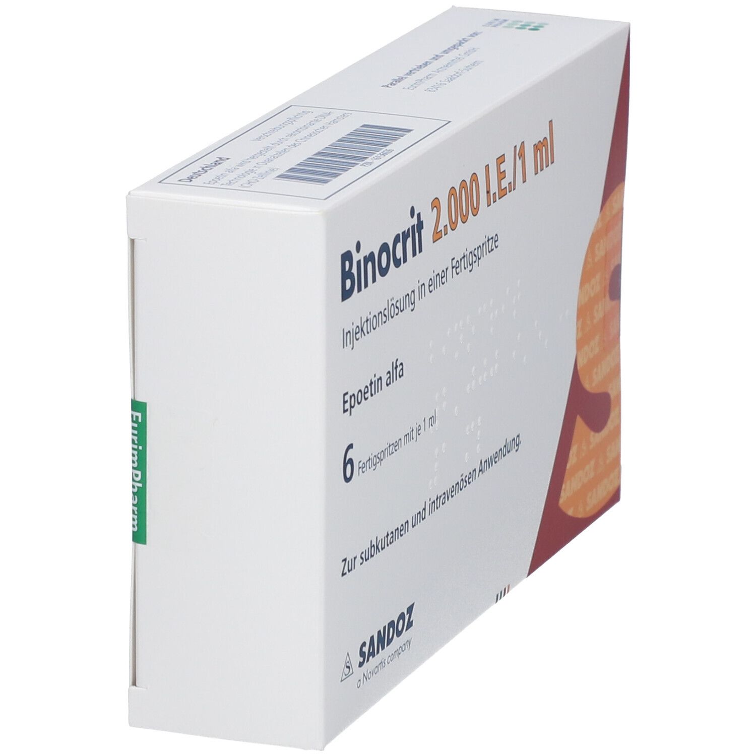 Binocrit 2.000 I.E./1 ml