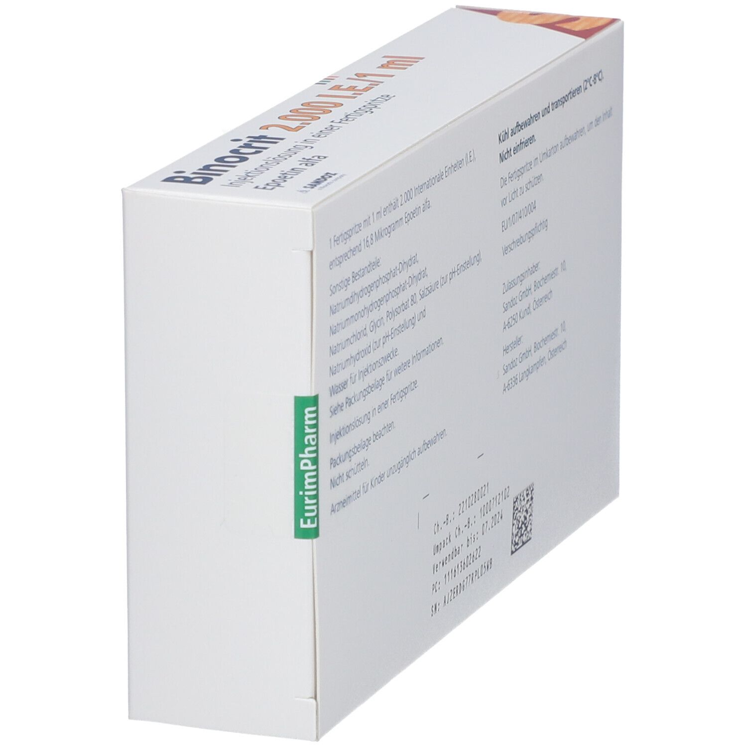 Binocrit 2.000 I.E./1 ml