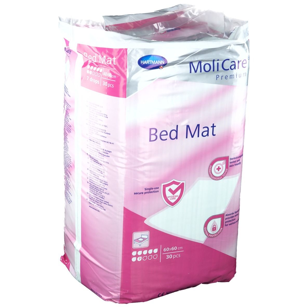 MoliCare® Premium Bed Mat 7 Tropfen 60x60 cm ​