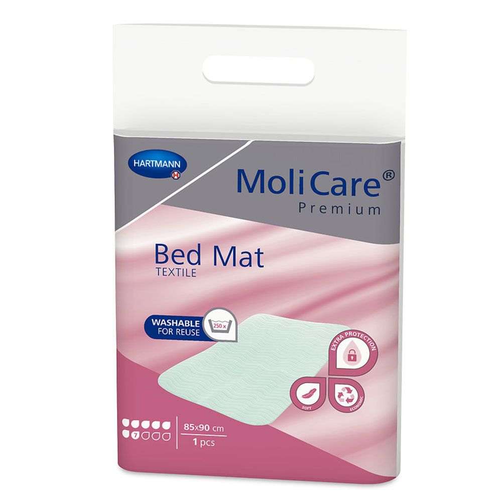 MoliCare® Premium Bed Mat Textile 85 x 90 cm