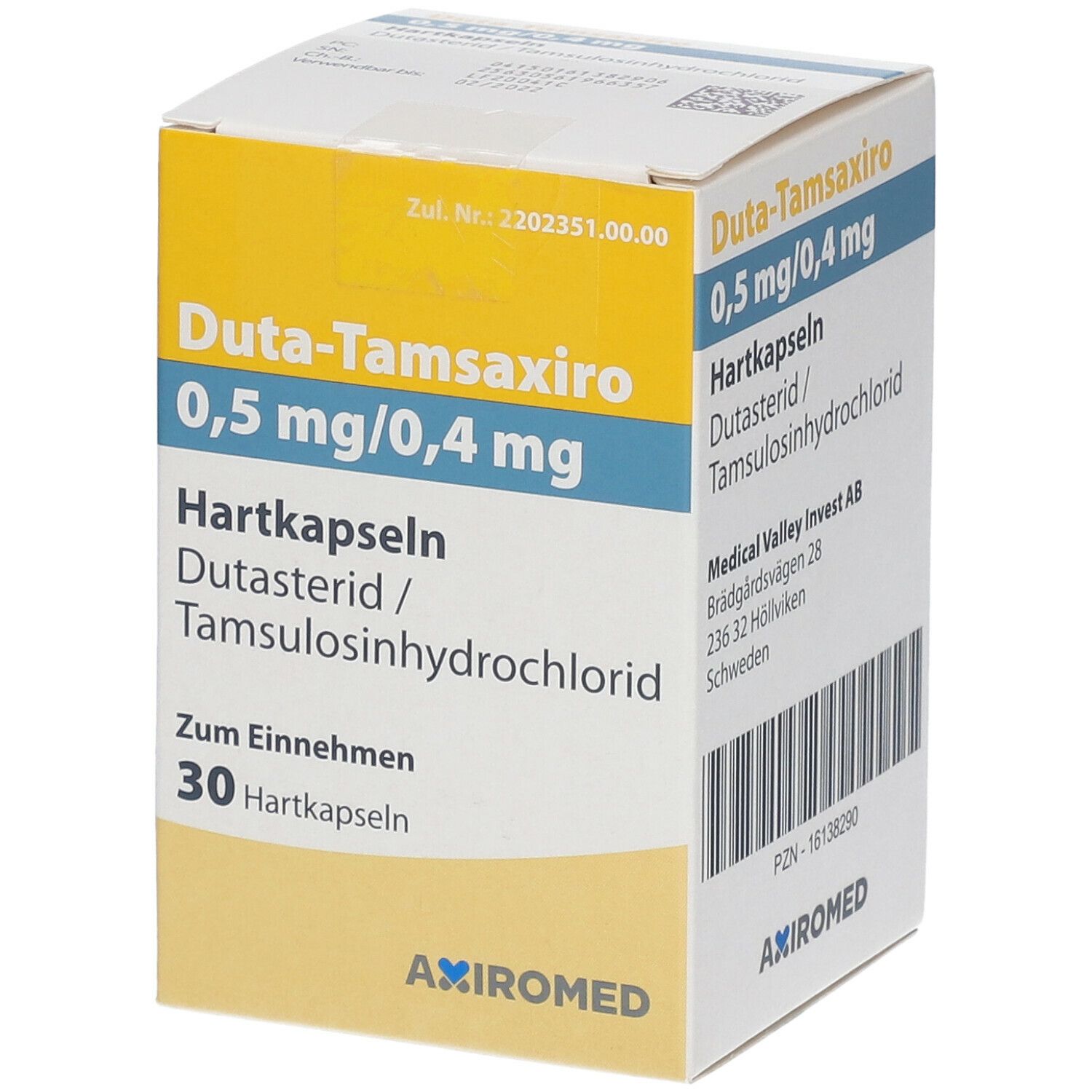 Duta-Tamsaxiro 0,5 mg/0,4 mg