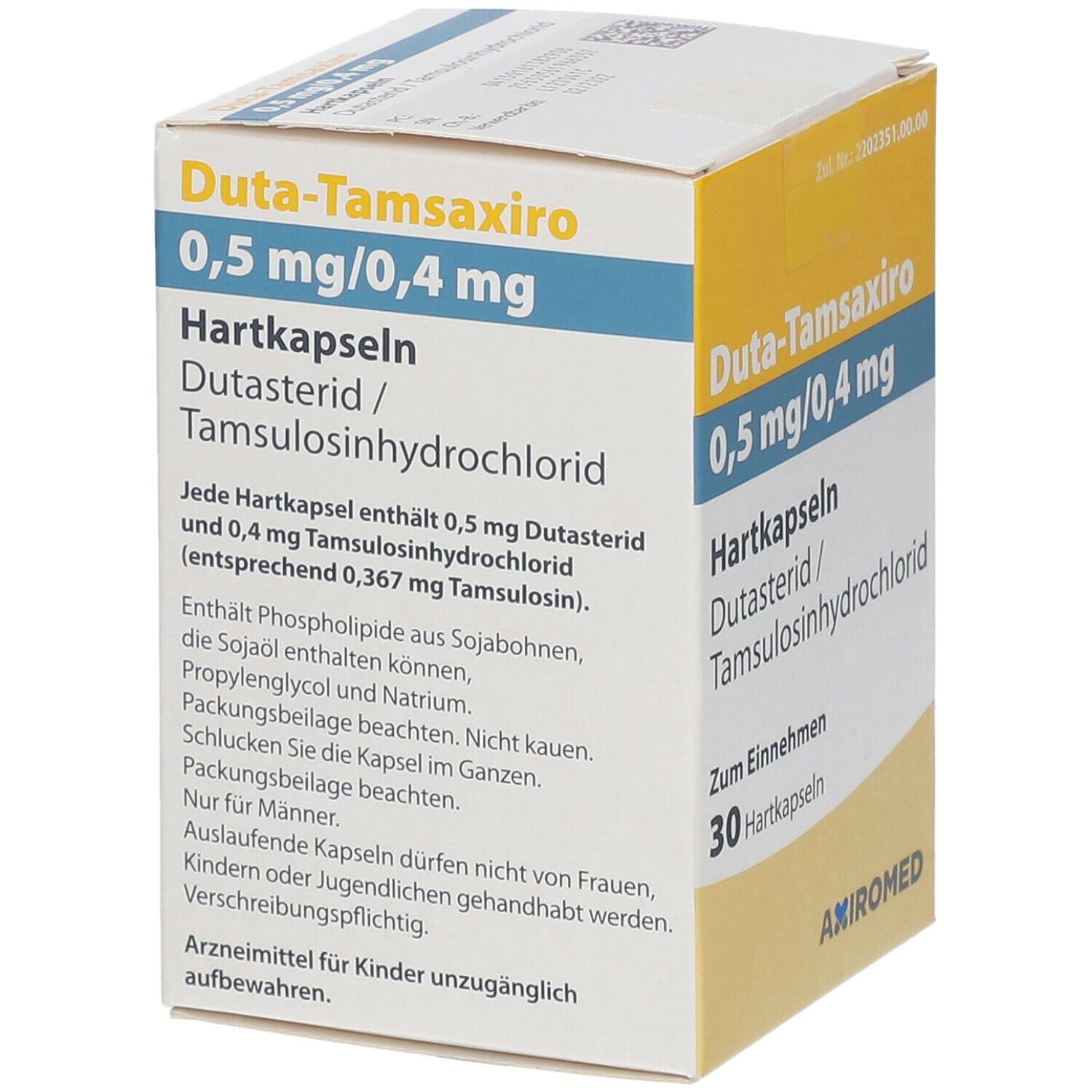 Duta-Tamsaxiro 0,5 mg/0,4 mg Hartkapseln 30 St