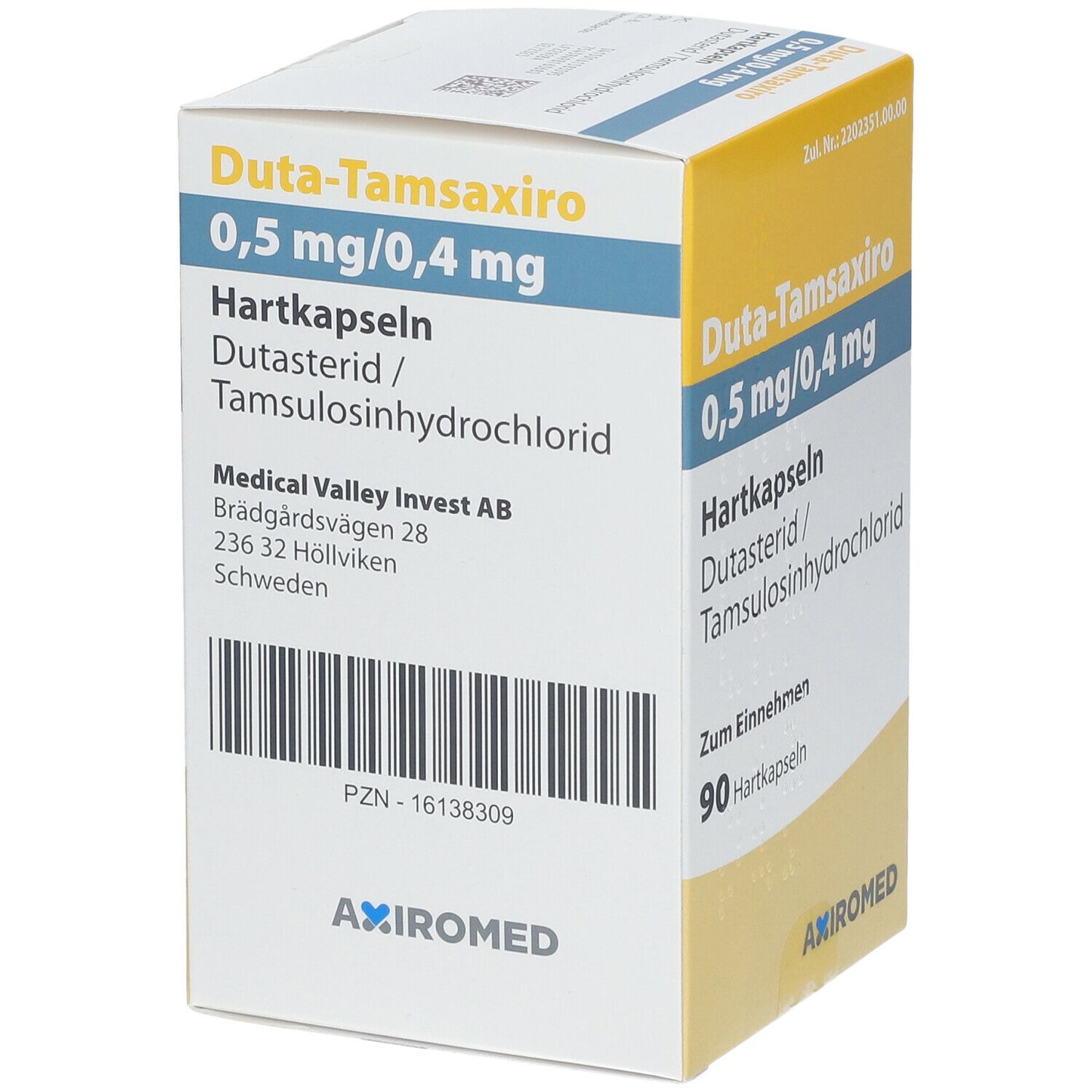 Duta-Tamsaxiro 0,5 mg/0,4 mg Hartkapseln 90 St