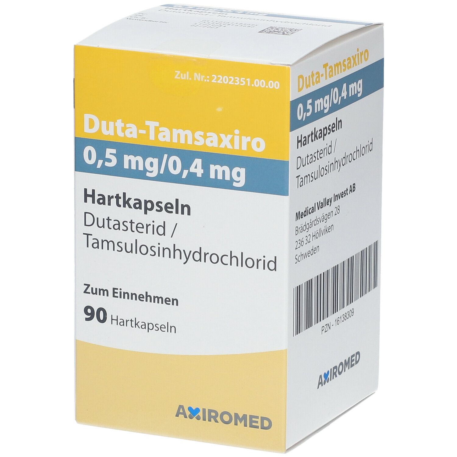 Duta-Tamsaxiro 0,5 mg/0,4 mg