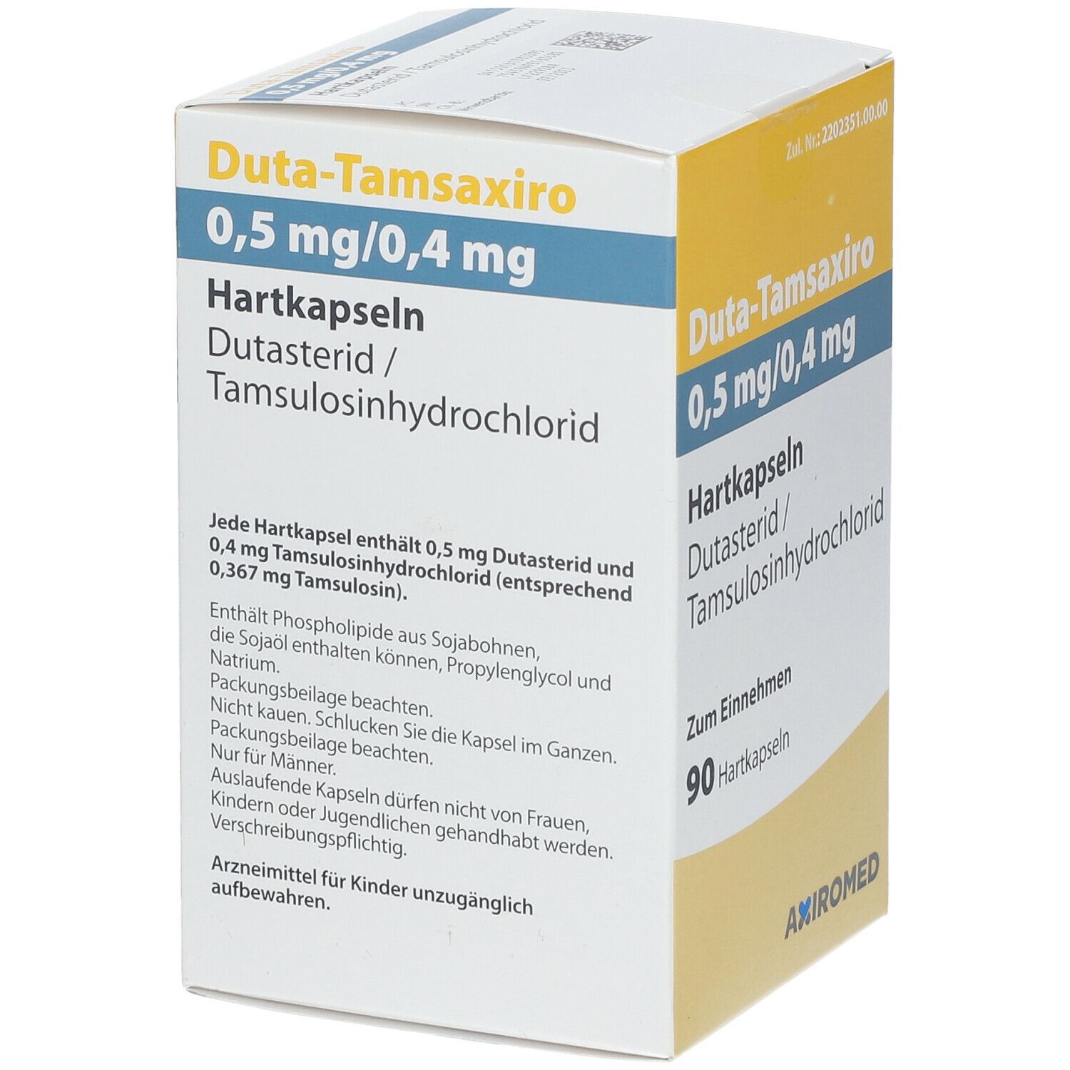 Duta-Tamsaxiro 0,5 mg/0,4 mg