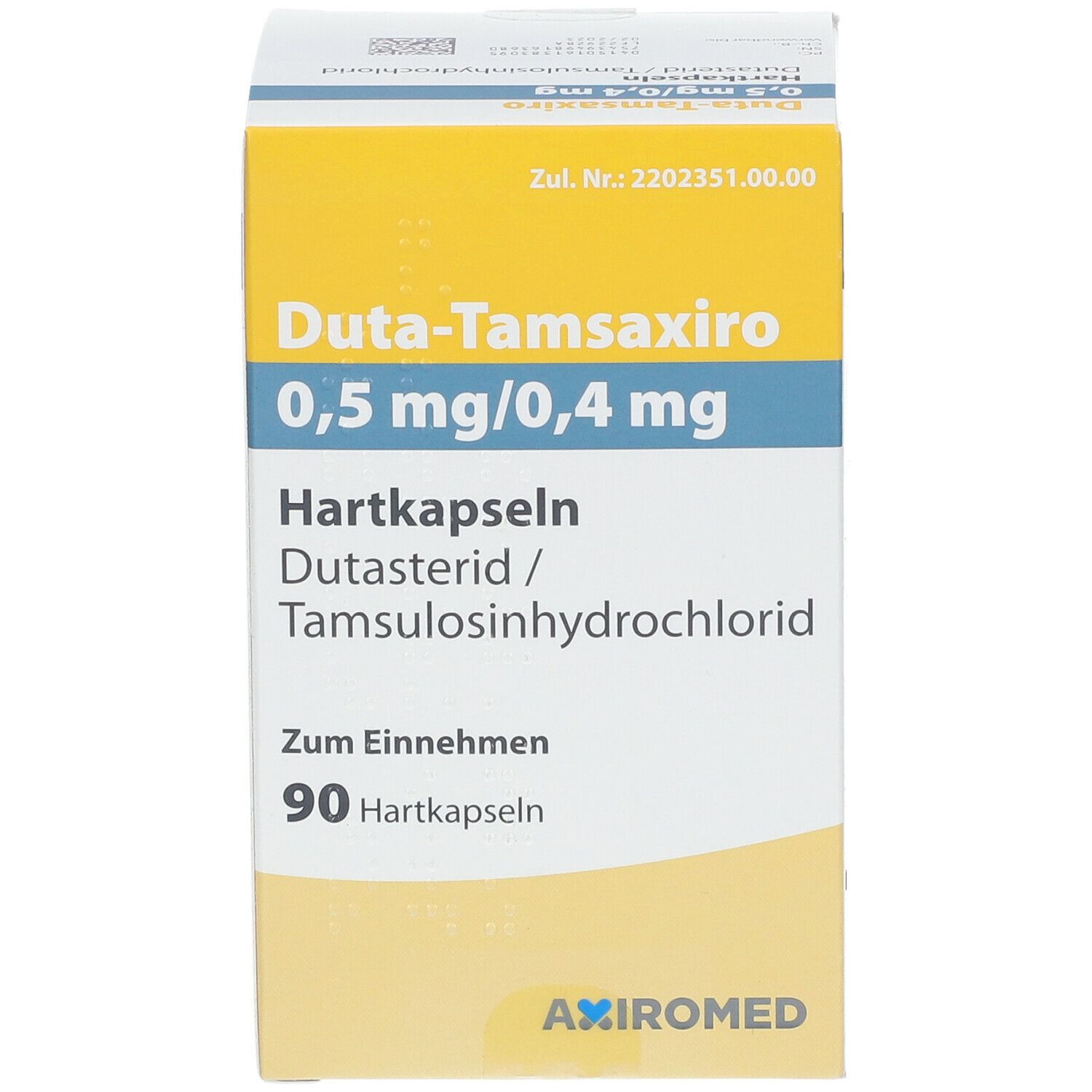Duta-Tamsaxiro 0,5 mg/0,4 mg