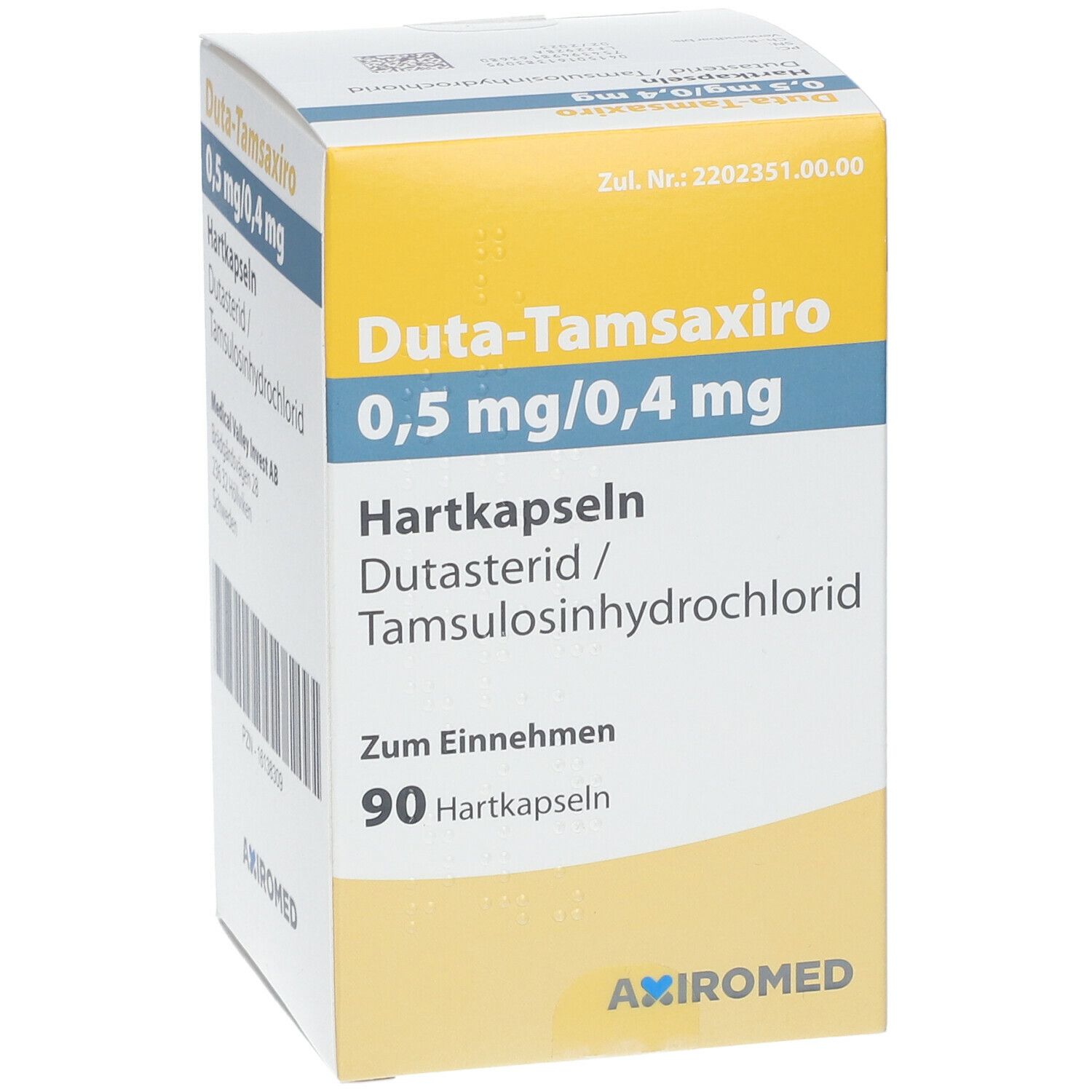 Duta-Tamsaxiro 0,5 mg/0,4 mg