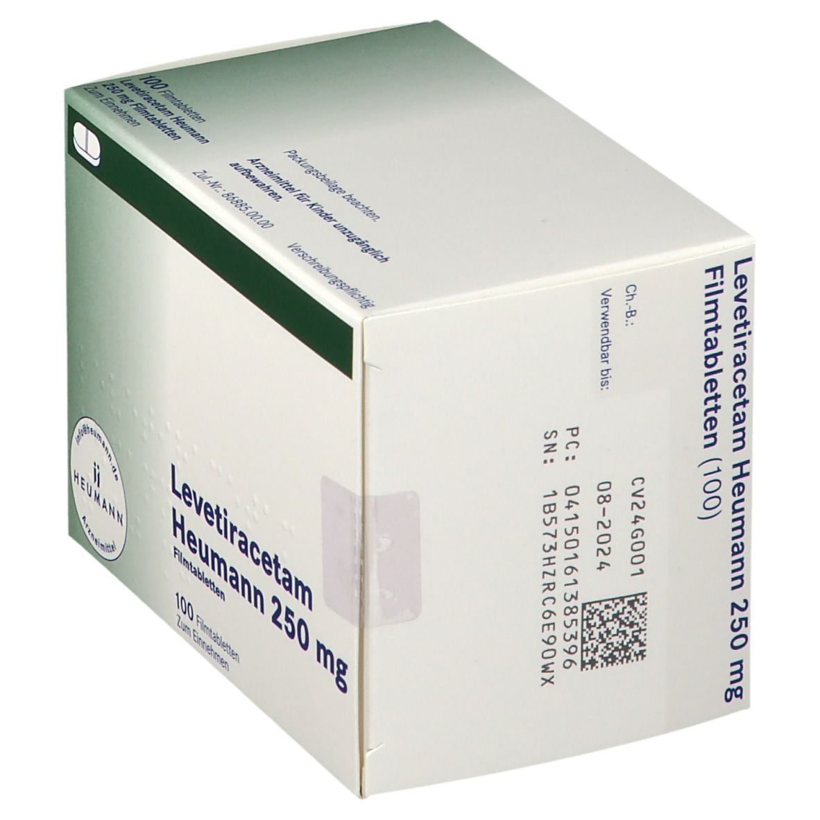 Levetiracetam Heumann 250 mg Filmtabletten 100 St