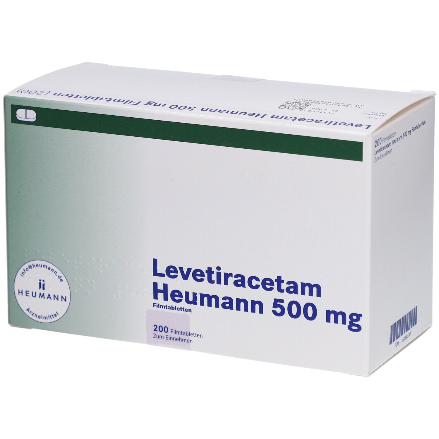 Levetiracetam Heumann 500 mg