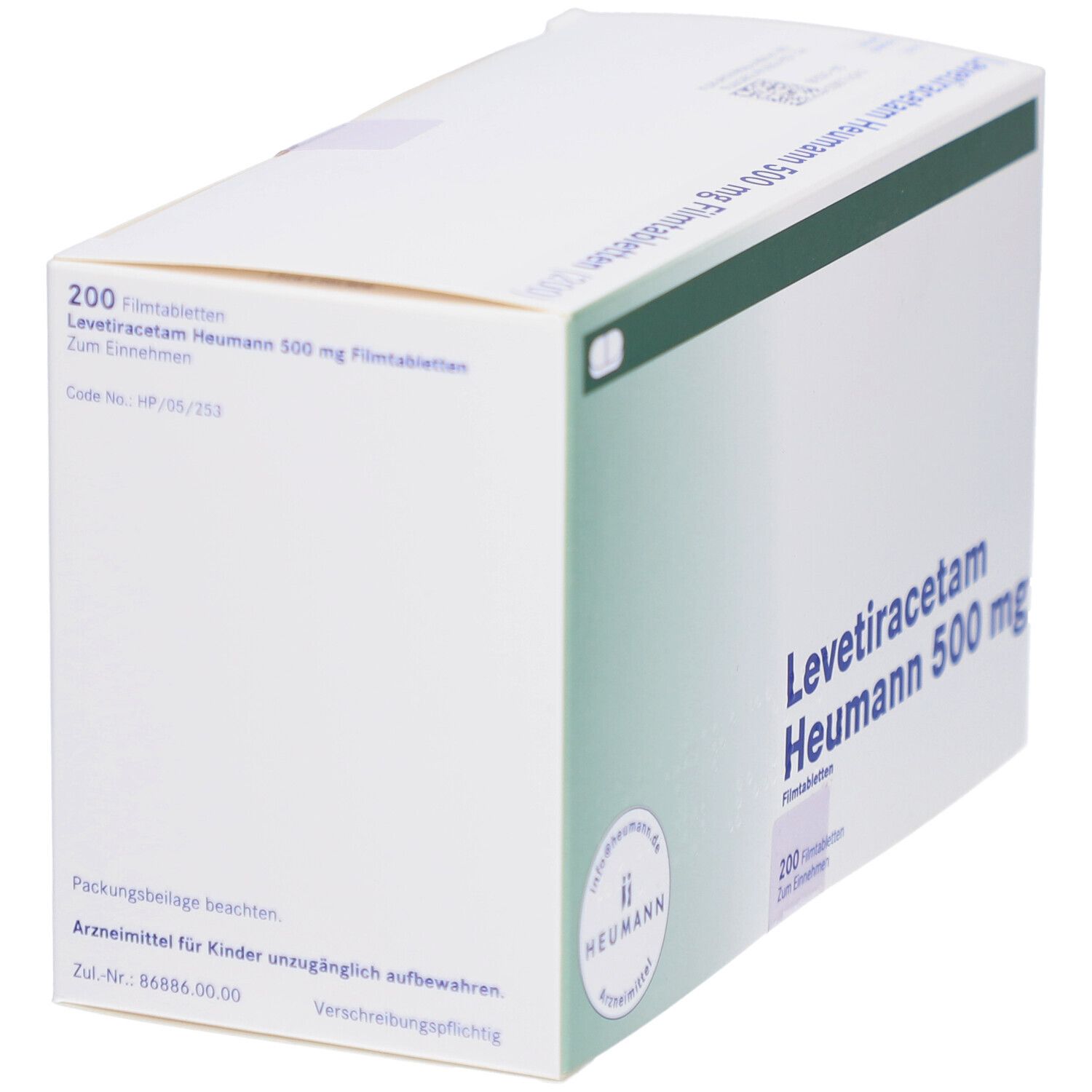 Levetiracetam Heumann 500 mg