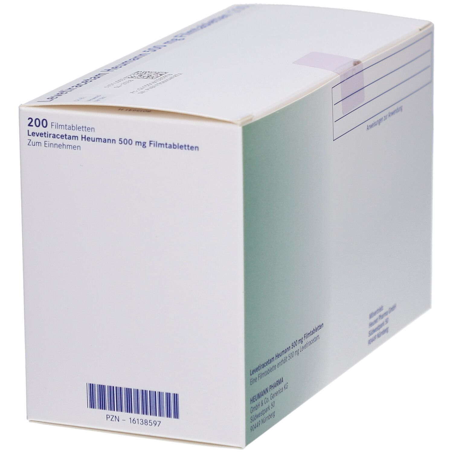 Levetiracetam Heumann 500 mg