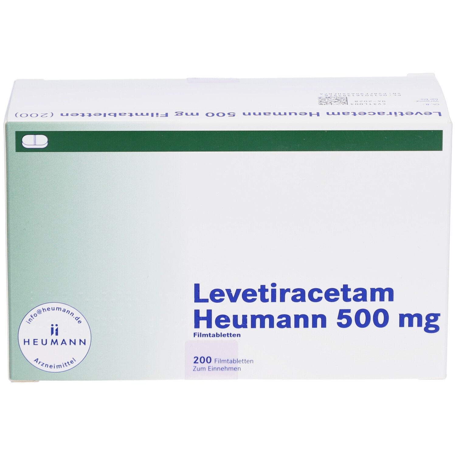Levetiracetam Heumann 500 mg