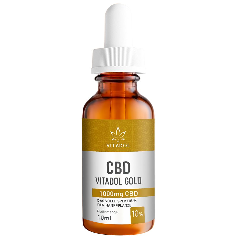 Vitadol Gold 10% CBD Mundöl 10 ml Öl