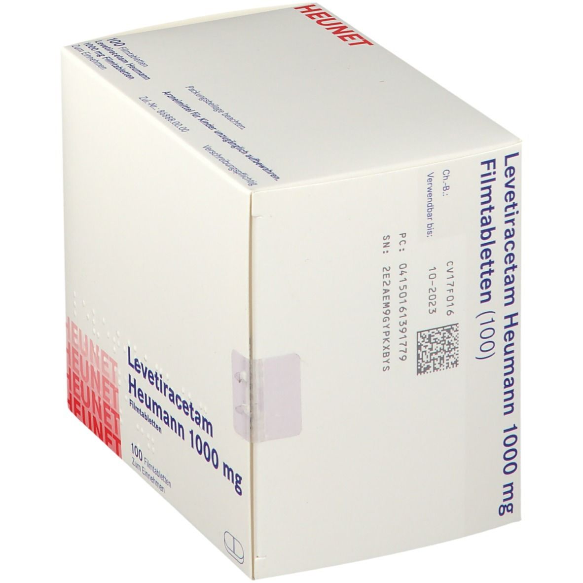 Levetiracetam Heumann 1000 mg Filmtabletten NET 100 St