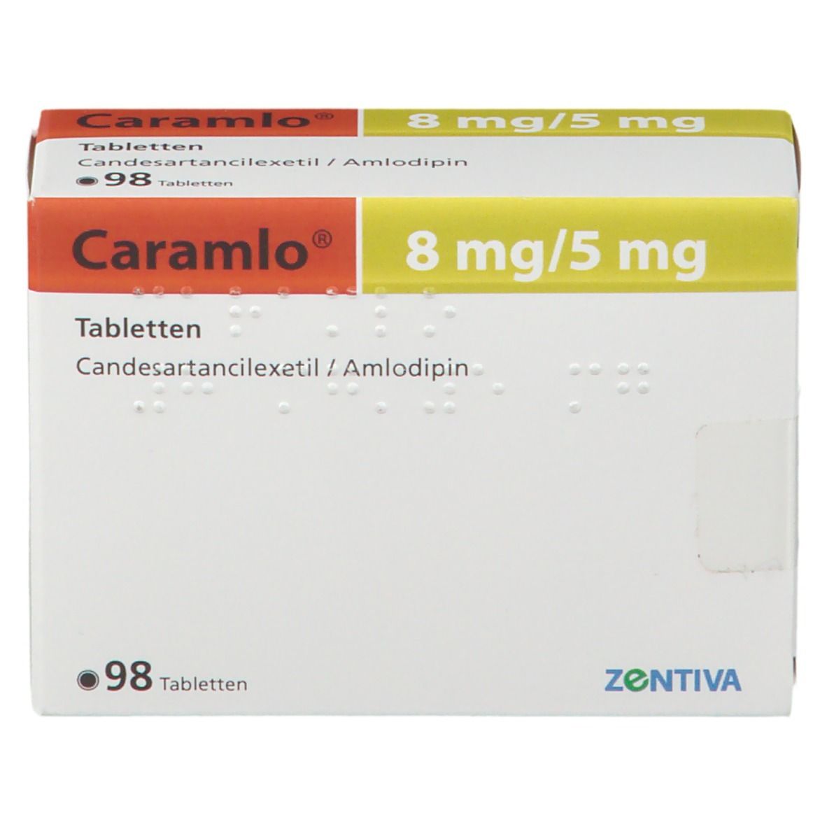 Cara mlo 8 mg/5 mg