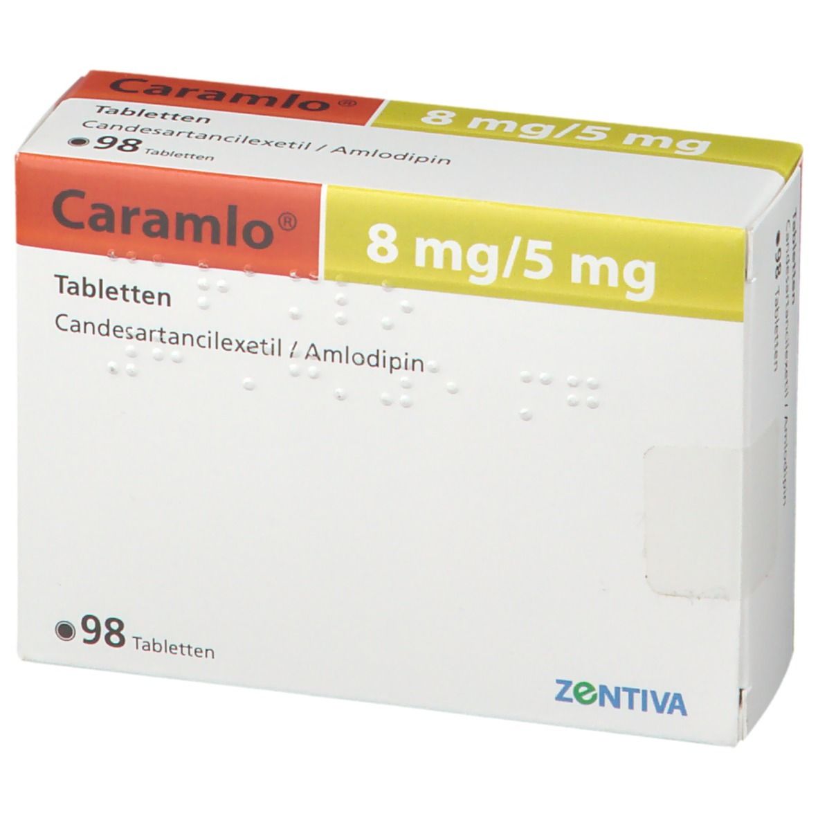 Cara mlo 8 mg/5 mg