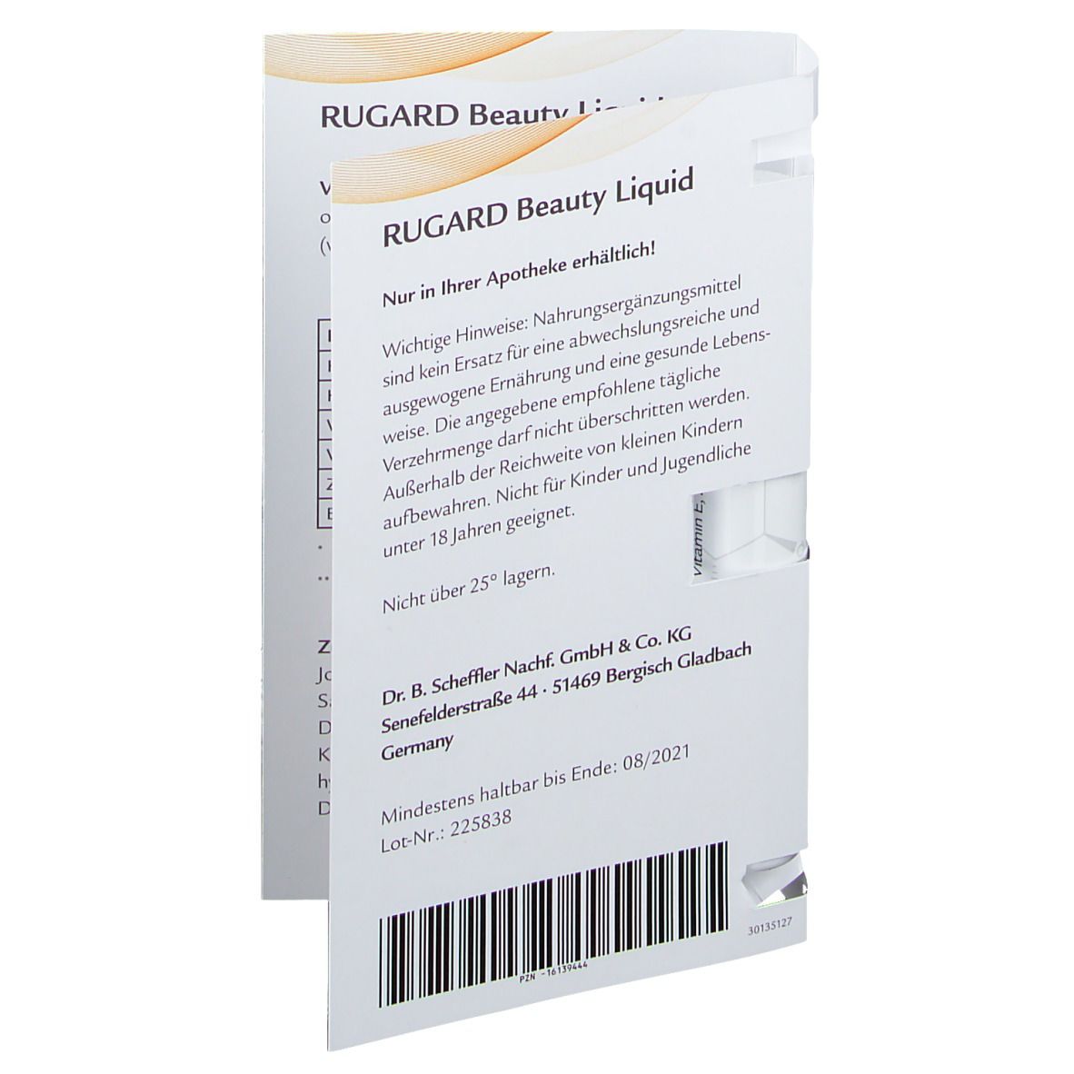 Dr. Scheffler RUGARD Beauty Trinkampullen