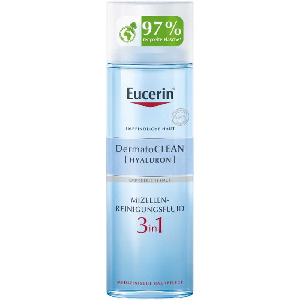 Eucerin DermatoCLEAN [HYALURON] Fluide nettoyant micellaire 3 en 1