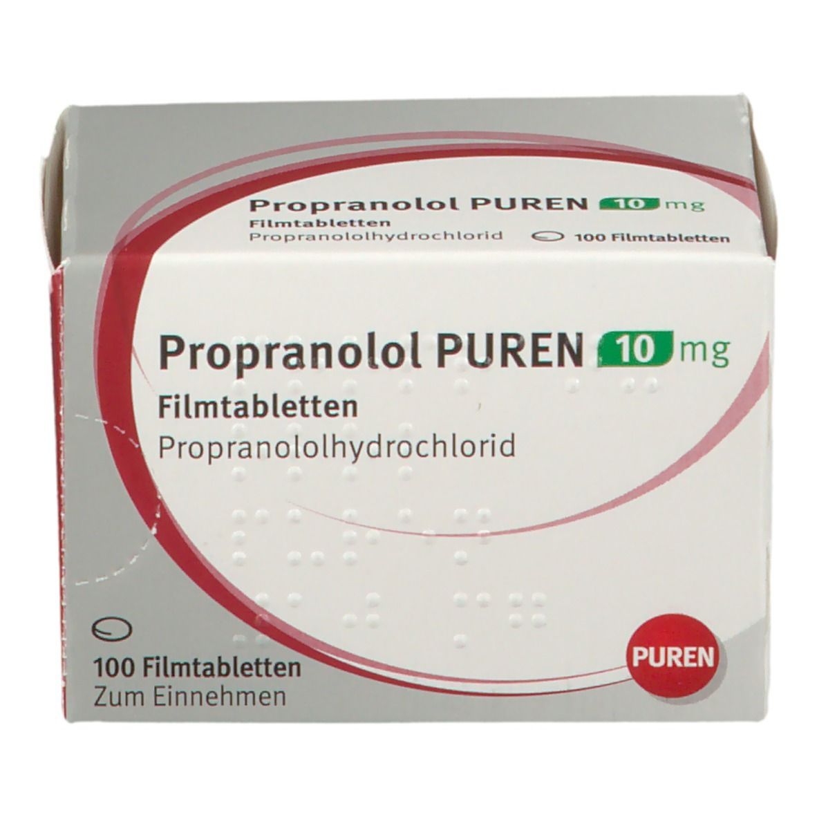 Propranolol 10 mg gpo