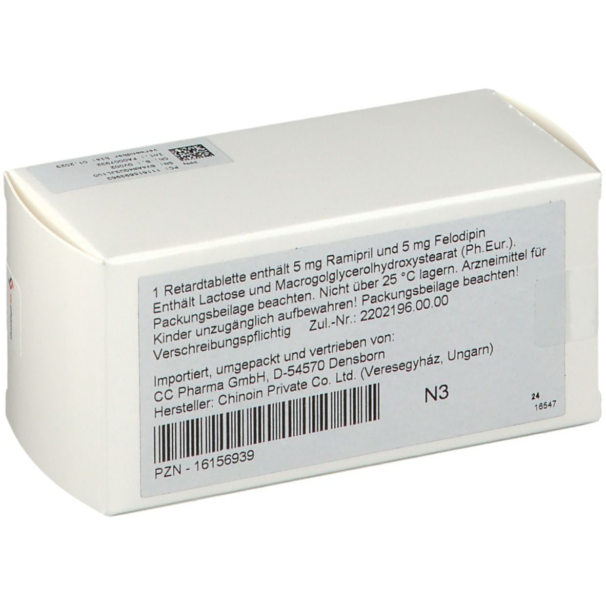 Delmuno 5/5 mg Retard