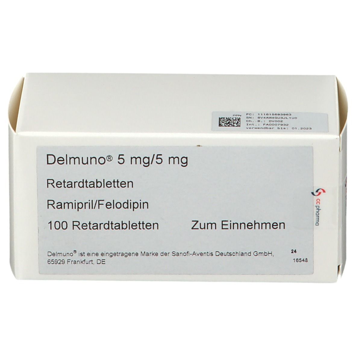 Delmuno 5/5 mg Retard