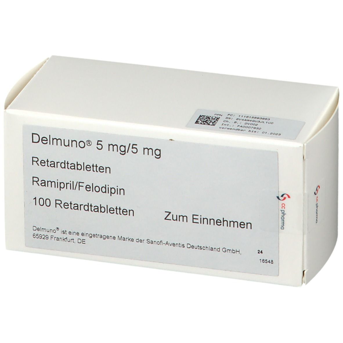 Delmuno 5/5 mg Retard