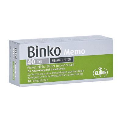 BINKO Memo 40 mg Filmtabletten