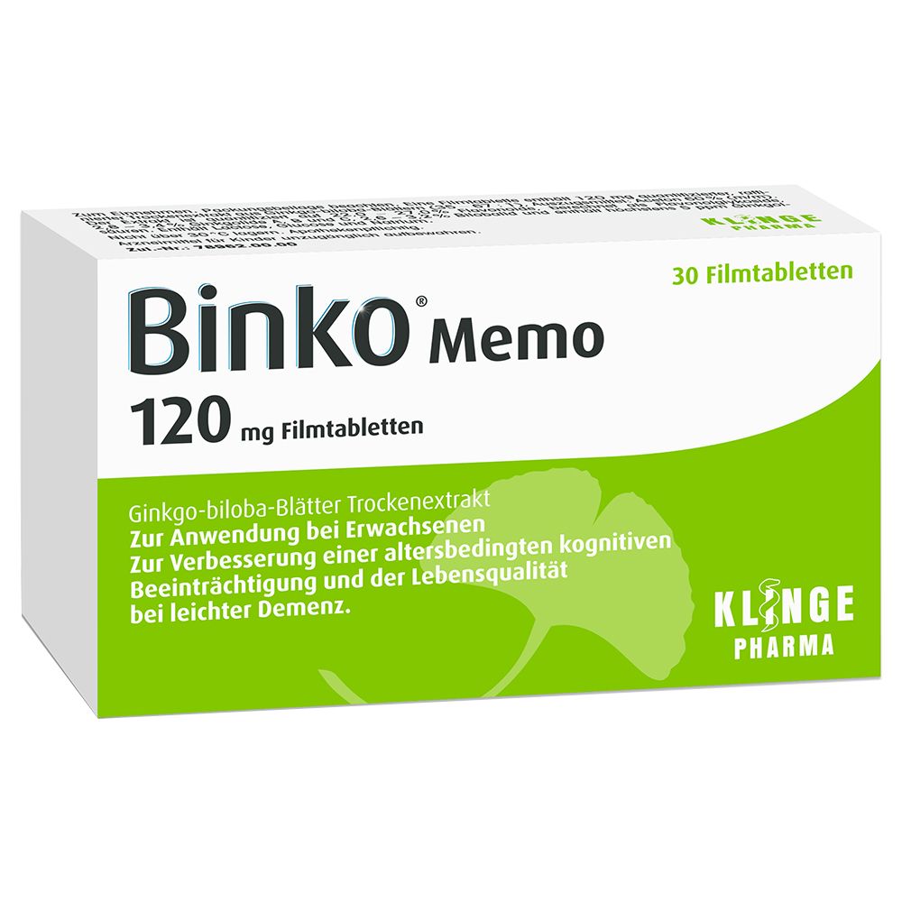 MEMO+ 120 Tablets, Products