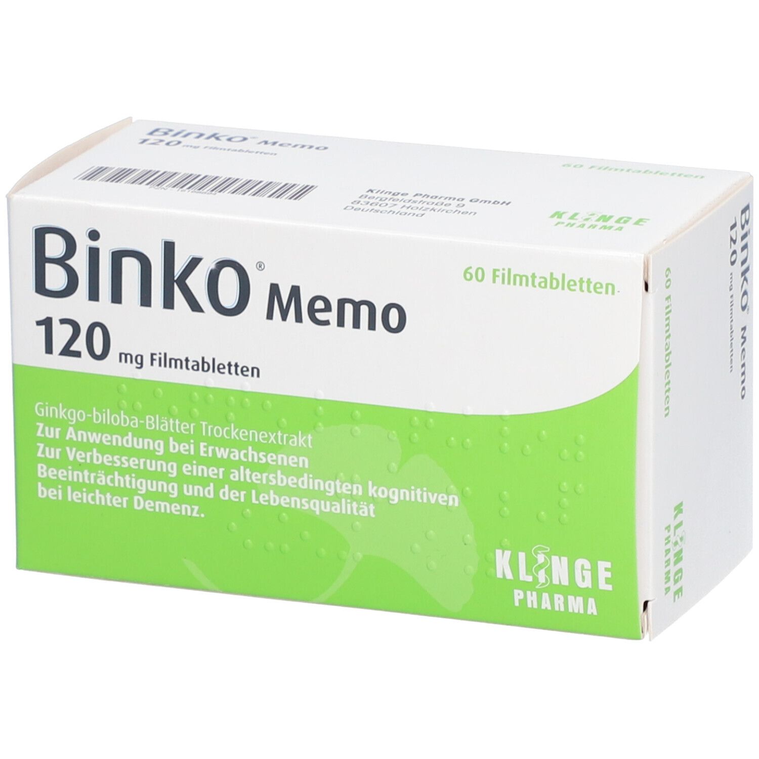 MEMO+ 120 Tablets, Products