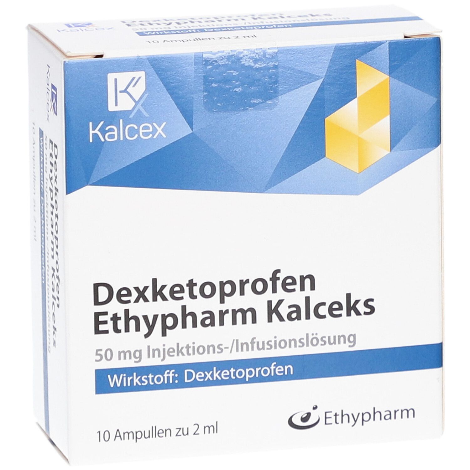 Dexketoprofen Ethypharm Kalceks 50 mg,