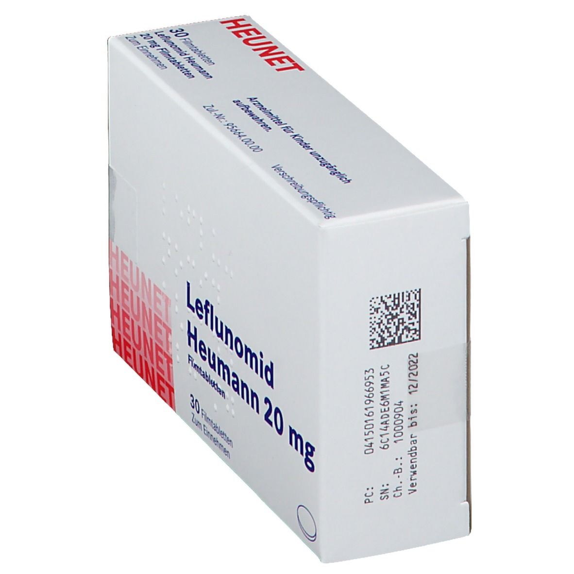 Leflunomid Heumann 20 mg Filmtabletten Heunet 30 St